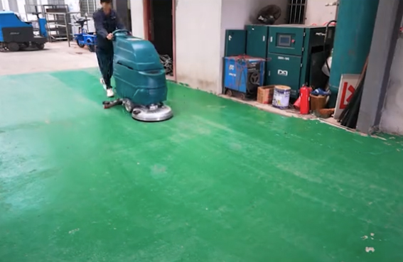 Industrial floor sweepers